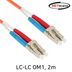 강원전자 넷메이트 광점퍼코드 LC-LC-2C-멀티모드 2m NM-LL202MZ