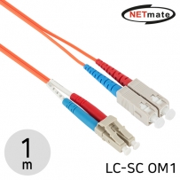 강원전자 넷메이트 광점퍼코드 LC-SC-2C-멀티모드 1m NM-LS201MZ