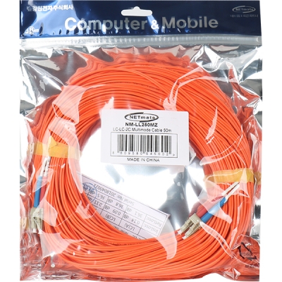 강원전자 넷메이트 광점퍼코드 LC-LC-2C-멀티모드 50m NM-LL250MZ