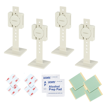 강원전자 산와서플라이 지진 대비 전도 방지 스토퍼 (I형/160kg) QL-59