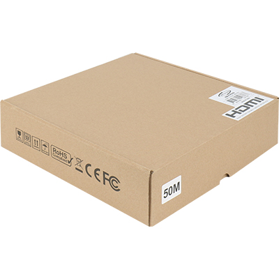 강원전자 넷메이트 Hybrid 광 HDMI 2.0 Active 케이블(무전원) 50m NM-FH50S