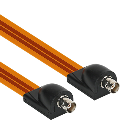 강원전자 넷메이트 창틀 통과형 BNC 필름 케이블 435mm NM-WF04B