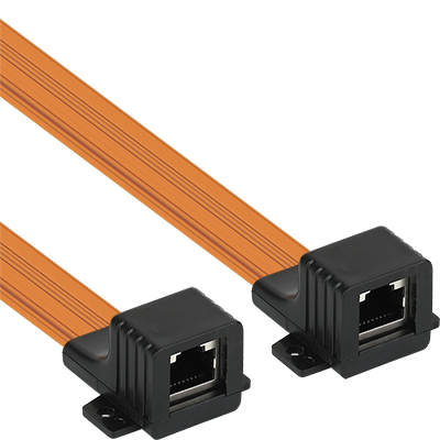 강원전자 넷메이트 창틀 통과형 랜 필름 케이블 445mm NM-WF06B