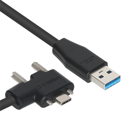 강원전자 넷메이트 CBL-PU3.1G1XS-2mLA USB3.1 Gen1 AM-CM(Lock) 케이블 2m (좌우 꺾임)