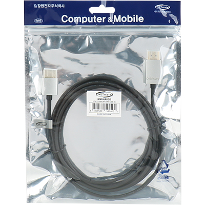 강원전자 넷메이트 4K 60Hz HDMI 2.0 Active 슬림 케이블 3m NM-HA03D