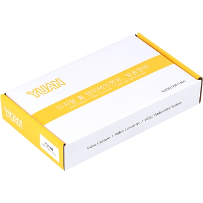 강원전자 YUAN(유안) USB3.0 HDMI 캡처 박스 YUH01