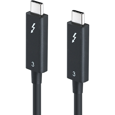 강원전자 넷메이트 *인텔 정품 칩셋* 40G 썬더볼트3(USB‑C) Active 케이블 2m NM-TB402