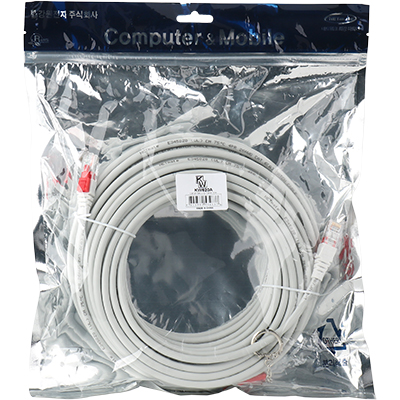 강원전자 KW CAT.6A STP 기가비트 보안 랜 케이블 20m KW620A