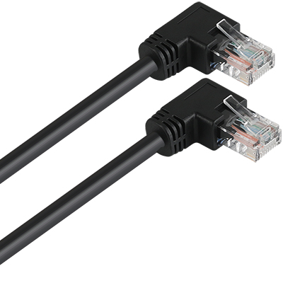 강원전자 KW CAT.5E UTP 랜 케이블 2m (오른쪽 꺾임) KW502R