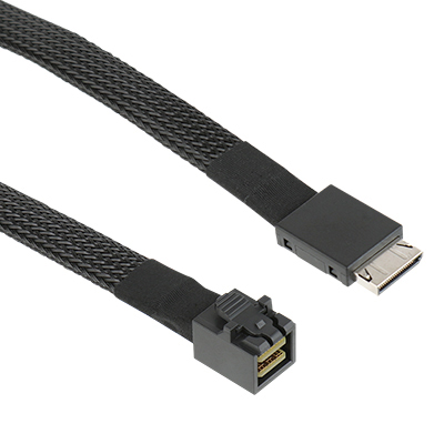 강원전자 넷메이트 내장형 Oculink(SFF-8611)/Mini SAS HD(SFF-8643) 케이블 0.5m NM-SA08