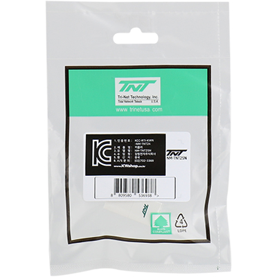 강원전자 TNT CAT.5E UTP 8P8C I형 커플러 NM-TNT25N