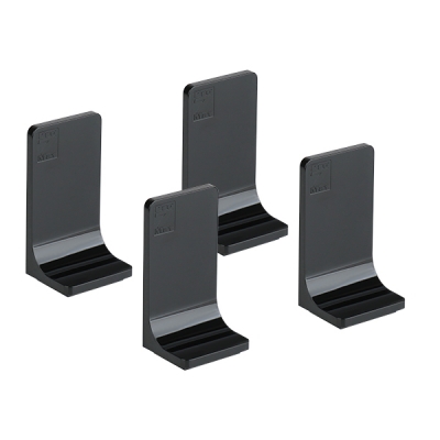 강원전자 프로세븐 지진 대비 전도 방지 스토퍼 (L형/30kg/블랙) PSL-N3404B