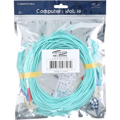 강원전자 넷메이트 10G 광점퍼코드 LC-SC-2C-멀티모드 20m NM-LS420MZ