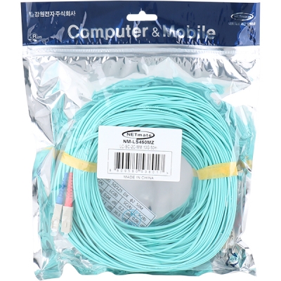 강원전자 넷메이트 10G 광점퍼코드 LC-SC-2C-멀티모드 50m NM-LS450MZ
