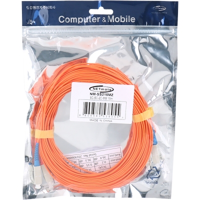강원전자 넷메이트 광점퍼코드 SC-SC-2C-멀티모드 15m NM-SS215MZ