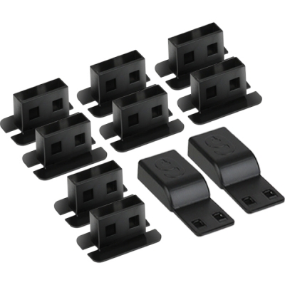 강원전자 넷메이트 일회용 USB 포트 잠금장치(블랙) NM-DL01B