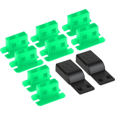 강원전자 넷메이트 일회용 USB 포트 잠금장치(그린) NM-DL01G