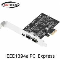 강원전자 넷메이트 IEEE1394A 3포트 PCI Express 카드(VIA)(슬림PC겸용) NM-SWT3