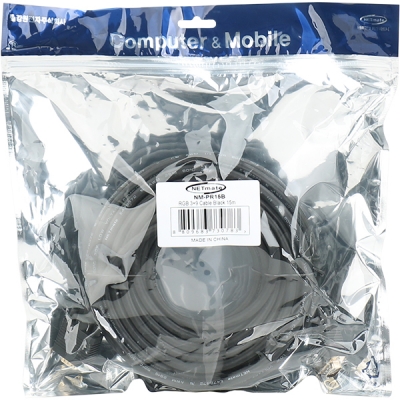 강원전자 넷메이트 RGB 3+9 모니터 케이블 15m (블랙) NM-PR15B