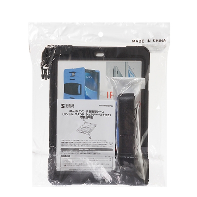 강원전자 산와서플라이 iPad 숄더/핸드벨트 케이스 PDA-IPAD1017BK