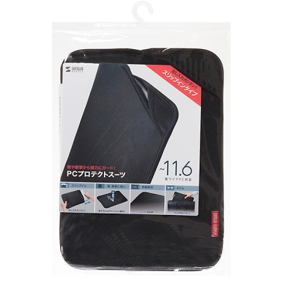 강원전자 산와서플라이 노트북 슬립 인 파우치(블랙) IN-WETSL11BK