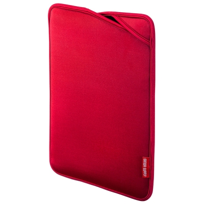 강원전자 산와서플라이 IN-WETSL11R 노트북 슬립 인 파우치(레드)