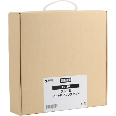 강원전자 산와서플라이 알루미늄 노트북 스탠드(스탠딩 지원) CR-39