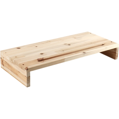 강원전자 넷메이트 다용도 원목 받침대 (1단, 560x240x85mm) NM-MCD01