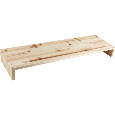 강원전자 넷메이트 다용도 원목 받침대 (와이드, 800x240x85mm) NM-MCD03