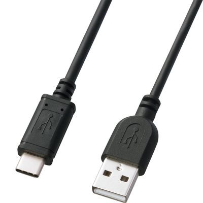강원전자 산와서플라이 USB2.0 CM-AM 케이블 0.5m KU-CA05K
