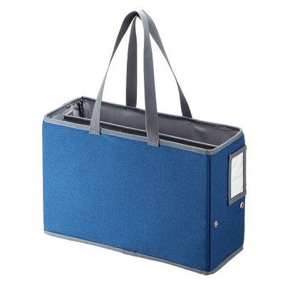 강원전자 산와서플라이 BAG-TW2BL 비즈니스 스퀘어 가방 (블루)