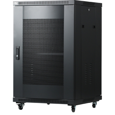 강원전자 넷메이트 타공문 허브랙(블랙) NM-H1000PD(BLACK)