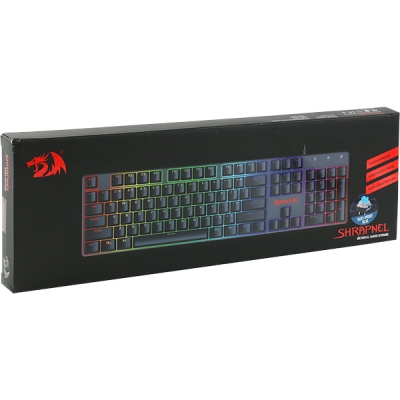 리드레곤 SHRAPNEL K589RGB Low Profile RGB 게이밍 키보드 (청축)