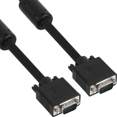 강원전자 넷메이트 RGB 3+6 모니터 케이블 1.5m (블랙) NMC-R15B