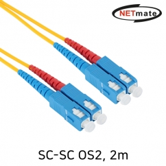 강원전자 넷메이트 광점퍼코드 SC-SC-2C-싱글모드 2m NM-SS202SZ