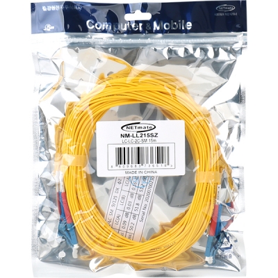 강원전자 넷메이트 광점퍼코드 LC-LC-2C-싱글모드 15m NM-LL215SZ