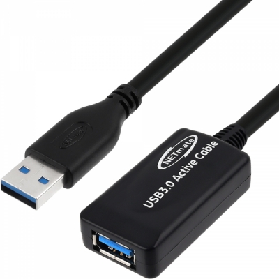 강원전자 넷메이트 USB3.0 연장 무전원 리피터 3m NMC-UR303N