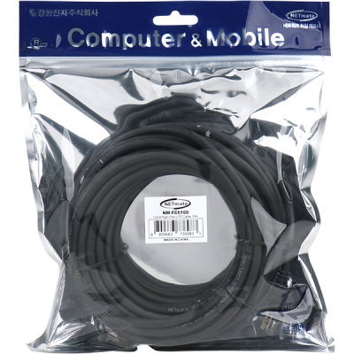 강원전자 넷메이트 CAT.6 UTP High-Flex 랜 케이블 10m NM-FC6100