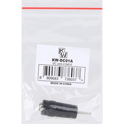 강원전자 KW 5.5x2.1 to 2.0x0.6mm 아답터 변환 잭 KW-DC01A
