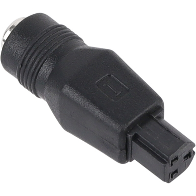 강원전자 KW 5.5x2.1 to 4각 3핀 DELL 아답터 변환 잭 KW-DC20A