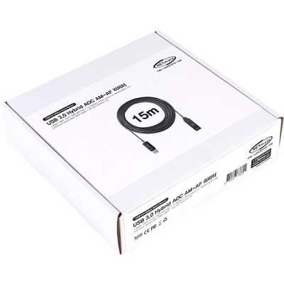 강원전자 넷메이트 USB3.0 Hybrid AOC AM-AF 연장 리피터 15m CBL-U3AOC01N-15M