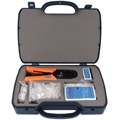 강원전자 넷메이트 네트워크 공구 세트 HT-2568G2