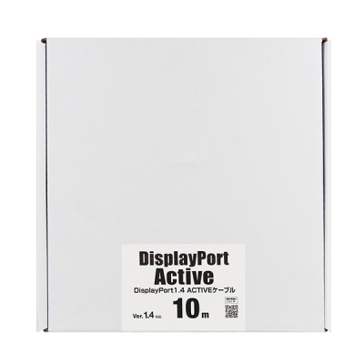 강원전자 산와서플라이 8K 60Hz DisplayPort 1.4 Active 케이블 10m KC-DP14A100