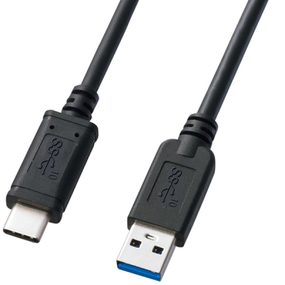 강원전자 산와서플라이 USB3.1 Gen2 CM-AM 케이블 0.5m KU31-CA05