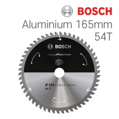 보쉬 165mm 54T Standard 알루미늄용 충전 원형톱날(1개입/2608837763)
