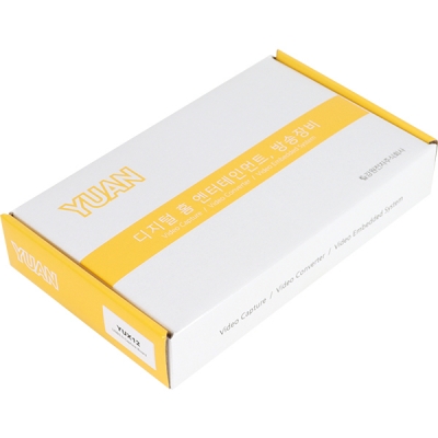 강원전자 YUAN(유안) USB 4K 60Hz HDMI 2.0 캡처 박스 YUX12