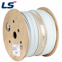 LS전선 CAT.6A S/FTP 케이블 300m (단선/그레이) SSP-A-C6G-E1ZN-X 4P GY