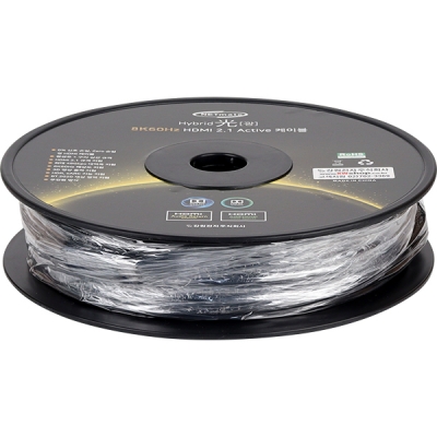 강원전자 넷메이트 HDMI2.1 Hybrid AOC 케이블 70m (블루) NM-HAP70BL