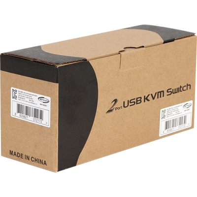 강원전자 넷메이트 4K 60Hz HDMI 2.0 KVM 2:1 스위치(USB-C) NM-CKD01