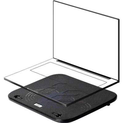 강원전자 넷메이트 노트북 쿨링 스탠드(120mm 쿨링팬) NM-LTC01